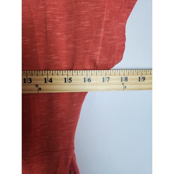 Toad and & Co Cue Wrap dress sz S pockets orange gorpcore eco outdoors recycled - Picture 10 of 11